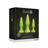 OUCH! Luminous Pleasure Plug - Ignite Your Intimate Explorations Butt Plugs